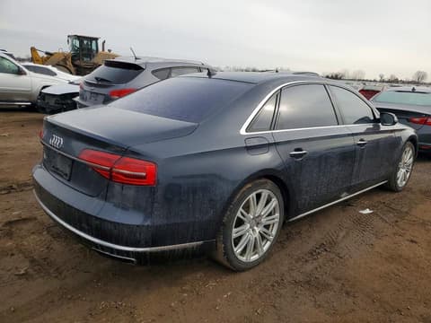 2015 Audi A8, VIN WAU3GAFD7FN001387. Фото 3 из 6 с аукциона Copart. Каталог авто из США OpenDataCar.