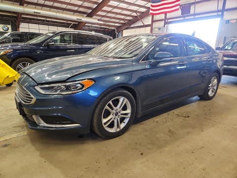 2018 Ford Fusion, VIN 3FA6P0HD0JR189186. Фото 1 з 6 з аукціону Copart. Каталог авто зі США OpenDataCar.