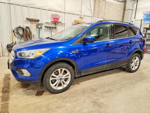 2018 Ford Escape, VIN 1FMCU9HD6JUC87010. Фото 1 з 6 з аукціону Copart. Каталог авто зі США OpenDataCar.