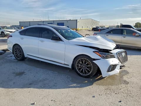 2018 Genesis G80, VIN KMHGN4JB3JU224389. Фото 4 з 6 з аукціону Copart. Каталог авто зі США OpenDataCar.