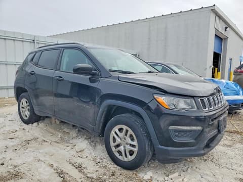 2018 Jeep Compass, VIN 3C4NJDAB3JT480422. Фото 4 з 6 з аукціону Copart. Каталог авто зі США OpenDataCar.