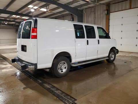 2021 Chevrolet Express 2500, VIN 1GCWGAF7XM1250393. Фото 3 з 6 з аукціону Copart. Каталог авто зі США OpenDataCar.