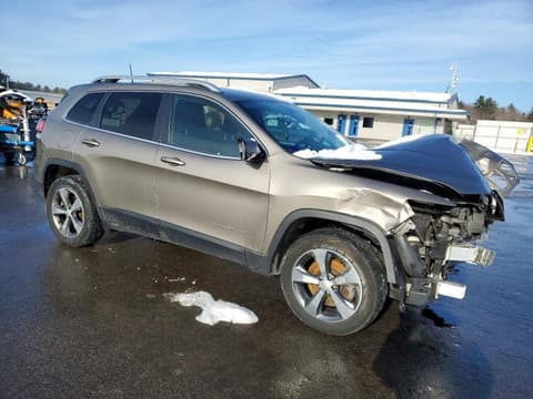 2019 Jeep Cherokee, VIN 1C4PJMDX0KD480451. Фото 4 з 6 з аукціону Copart. Каталог авто зі США OpenDataCar.