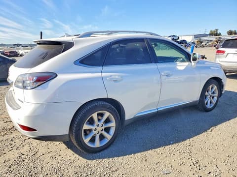 2010 Lexus RX 350, VIN 2T2BK1BA5AC063435. Фото 3 з 6 з аукціону Copart. Каталог авто зі США OpenDataCar.