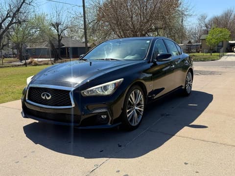 2018 Infiniti Q50, VIN JN1EV7AP7JM363596. Фото 2 з 6 з аукціону Copart. Каталог авто зі США OpenDataCar.