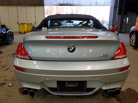 2008 Bmw M6, VIN WBSEK93558CY79753. Фото 6 з 6 з аукціону Copart. Каталог авто зі США OpenDataCar.