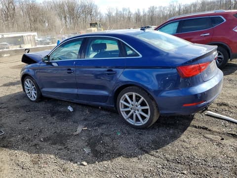 2015 Audi A3, VIN WAUCCGFF0F1005644. Фото 2 из 6 с аукциона Copart. Каталог авто из США OpenDataCar.