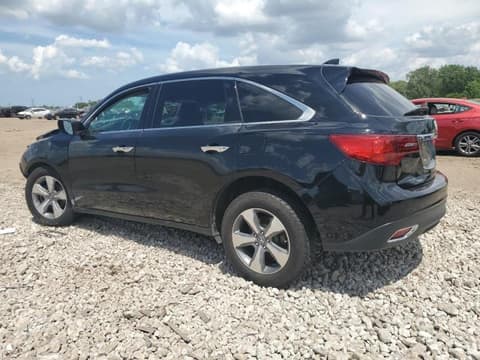 2016 Acura MDX, VIN 5FRYD4H29GB052225. Фото 2 з 6 з аукціону Copart. Каталог авто зі США OpenDataCar.
