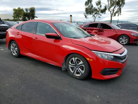 2016 Honda Civic, VIN 2HGFC2F50GH563573. Фото 4 з 6 з аукціону Copart. Каталог авто зі США OpenDataCar.