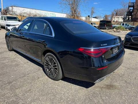 2022 Mercedes-benz S-Class, VIN W1K6G7GB7NA111450. Фото 2 з 6 з аукціону Copart. Каталог авто зі США OpenDataCar.