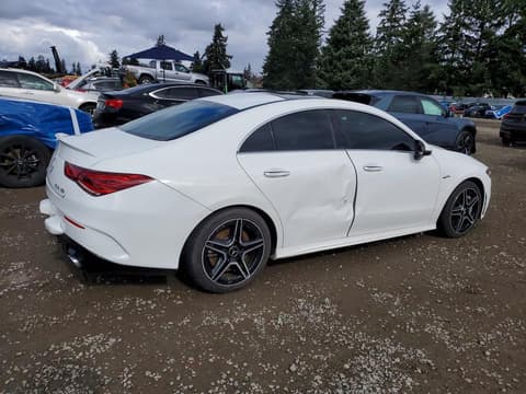 2021 Mercedes-benz CLA-Class, VIN W1K5J5BB9MN148922. Фото 3 з 6 з аукціону Copart. Каталог авто зі США OpenDataCar.