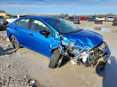 2024 Nissan Versa, VIN 3N1CN8DV6RL860801. Фото 4 з 6 з аукціону Copart. Каталог авто зі США OpenDataCar.