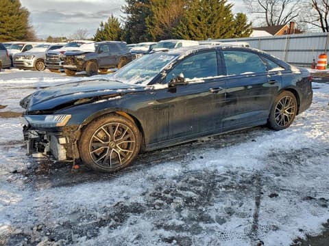 2021 Audi A8, VIN WAU8EAF8XMN004831. Фото 1 з 6 з аукціону Copart. Каталог авто зі США OpenDataCar.