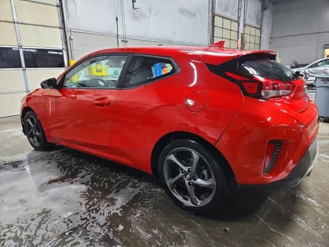 2019 Hyundai Veloster, VIN KMHTG6AF8KU017246. Photo 2 of 6 from Copart auction. OpenDataCar US salvage catalog.