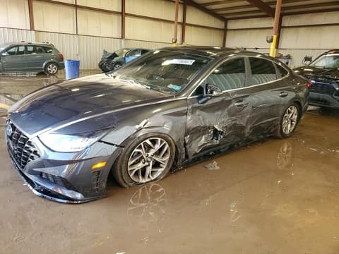 2021 Hyundai Sonata, VIN 5NPEF4JAXMH102739. Фото 1 з 6 з аукціону Copart. Каталог авто зі США OpenDataCar.