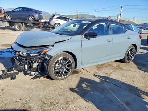 2025 Nissan Sentra, VIN 3N1AB8DV0SY409369. Фото 1 з 6 з аукціону Copart. Каталог авто зі США OpenDataCar.