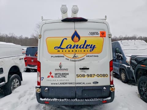 2018 Ford Transit, VIN 1FTYR2CM0JKA93837. Фото 6 з 6 з аукціону Copart. Каталог авто зі США OpenDataCar.