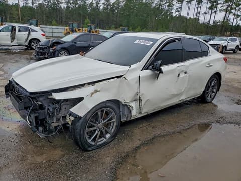 2017 Infiniti Q50, VIN JN1EV7AP7HM743015. Фото 1 з 6 з аукціону Copart. Каталог авто зі США OpenDataCar.