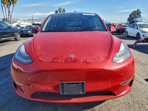 2021 Tesla Model Y, VIN 5YJYGDEE5MF271606. Photo 5 of 6 from Copart auction. OpenDataCar US salvage catalog.