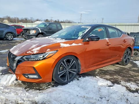 2020 Nissan Sentra, VIN 3N1AB8DV3LY272283. Фото 1 з 6 з аукціону Copart. Каталог авто зі США OpenDataCar.