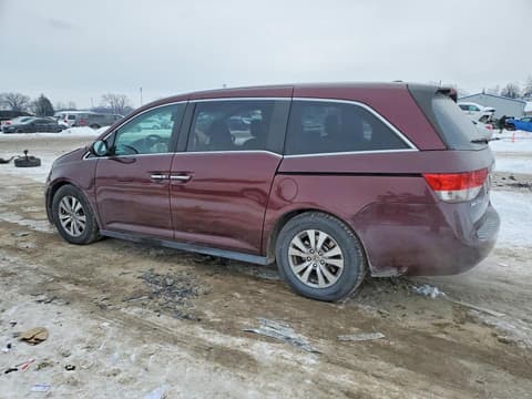 2015 Honda Odyssey, VIN 5FNRL5H6XFB100525. Фото 2 з 6 з аукціону Copart. Каталог авто зі США OpenDataCar.