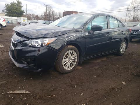 2018 Subaru Impreza, VIN 4S3GKAB69J3600838. Photo 1 of 6 from Copart auction. OpenDataCar US salvage catalog.