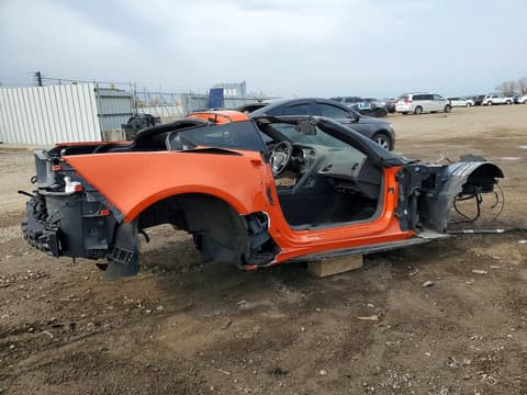 2019 Chevrolet Corvette, VIN 1G1YS2D63K5603367. Photo 3 of 6 from Copart auction. OpenDataCar US salvage catalog.
