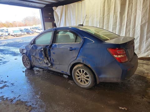 2017 Chevrolet Sonic, VIN 1G1JD5SG1H4114568. Фото 2 з 6 з аукціону Copart. Каталог авто зі США OpenDataCar.