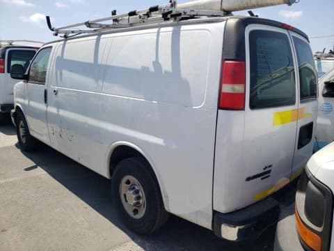 2014 Chevrolet Express 2500, VIN 1GCWGFCB1E1119313. Фото 2 з 6 з аукціону Copart. Каталог авто зі США OpenDataCar.