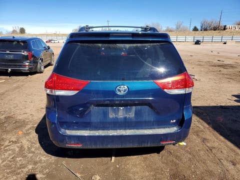 2012 Toyota Sienna, VIN 5TDKK3DC1CS193009. Фото 6 з 6 з аукціону Copart. Каталог авто зі США OpenDataCar.