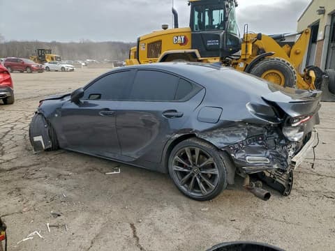 2022 Lexus IS 350, VIN JTHGZ1E25N5024887. Фото 2 из 6 с аукциона Copart. Каталог авто из США OpenDataCar.