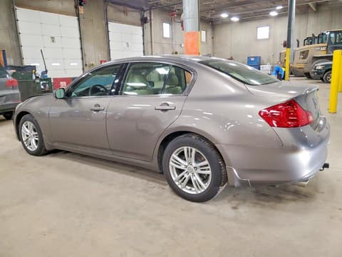 2010 Infiniti G37, VIN JN1CV6AR3AM456201. Фото 2 з 6 з аукціону Copart. Каталог авто зі США OpenDataCar.