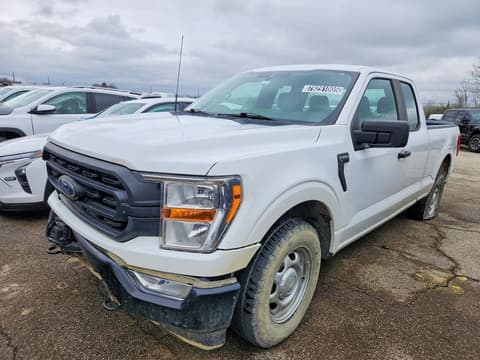 2022 Ford F-150, VIN 1FTFX1E56NKD10455. Фото 1 з 6 з аукціону Copart. Каталог авто зі США OpenDataCar.