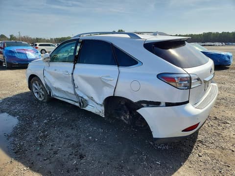 2012 Lexus RX 350, VIN 2T2BK1BA1CC144337. Фото 2 з 6 з аукціону Copart. Каталог авто зі США OpenDataCar.