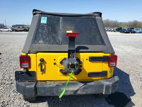 2015 Jeep Wrangler Unlimited, VIN 1C4BJWEGXFL647527. Фото 6 з 6 з аукціону Copart. Каталог авто зі США OpenDataCar.