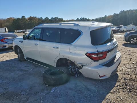 2024 Nissan Armada, VIN JN8AY2BC5R9197616. Photo 2 of 6 from Copart auction. OpenDataCar US salvage catalog.