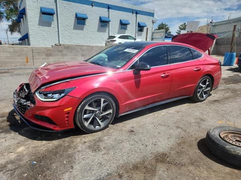 2021 Hyundai Sonata, VIN 5NPEJ4J21MH087572. Фото 1 з 6 з аукціону Copart. Каталог авто зі США OpenDataCar.