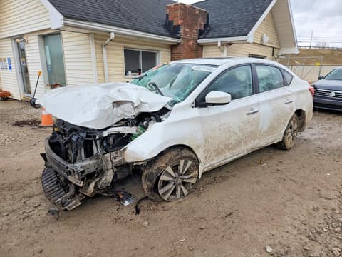 2019 Nissan Sentra, VIN 3N1AB7AP3KY302414. Фото 1 з 6 з аукціону Copart. Каталог авто зі США OpenDataCar.