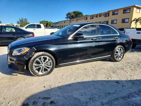 2016 Mercedes-benz C-Class, VIN 55SWF4KB8GU176223. Фото 1 з 6 з аукціону Copart. Каталог авто зі США OpenDataCar.