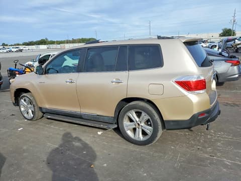 2012 Toyota Highlander, VIN 5TDYK3EH2CS052132. Фото 2 з 6 з аукціону Copart. Каталог авто зі США OpenDataCar.