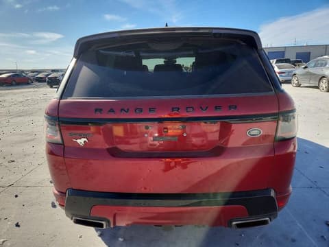 2018 Land rover Range Rover Sport, VIN SALWV2SV1JA195398. Zdjęcie 6 z 6 z aukcji Copart. Katalog aut z USA OpenDataCar.