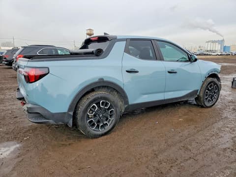 2022 Hyundai Santa Cruz, VIN 5NTJB4AE0NH011723. Photo 3 of 6 from Copart auction. OpenDataCar US salvage catalog.
