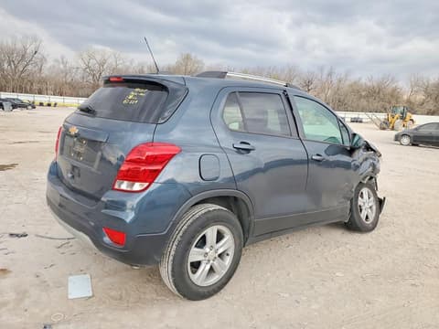 2022 Chevrolet Trax, VIN KL7CJLSM5NB539539. Фото 3 з 6 з аукціону Copart. Каталог авто зі США OpenDataCar.