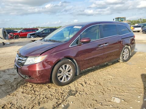 2014 Honda Odyssey, VIN 5FNRL5H45EB075479. Фото 1 з 6 з аукціону Copart. Каталог авто зі США OpenDataCar.