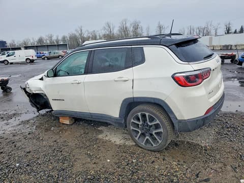 2017 Jeep Compass, VIN 3C4NJDCB1HT607188. Фото 2 из 6 с аукциона Copart. Каталог авто из США OpenDataCar.