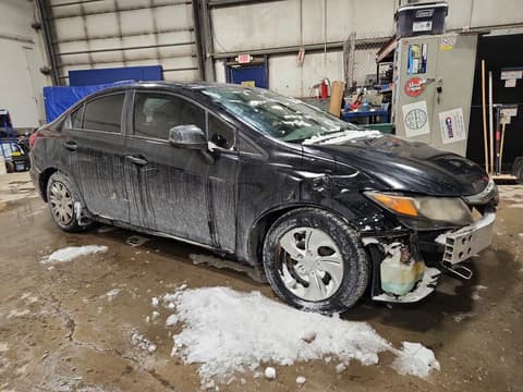 2012 Honda Civic, VIN 2HGFB2F43CH009125. Фото 4 з 6 з аукціону Copart. Каталог авто зі США OpenDataCar.