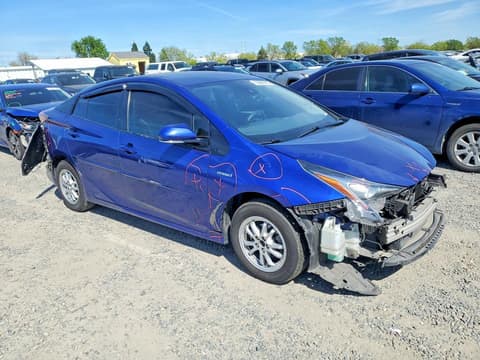 2018 Toyota Prius, VIN JTDKBRFU5J3590388. Фото 4 з 6 з аукціону Copart. Каталог авто зі США OpenDataCar.