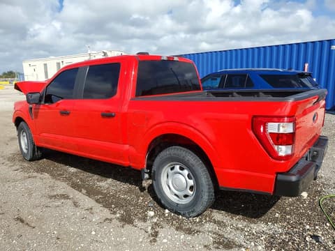 2021 Ford F-150 Lightning, VIN 1FTEW1CP3MKF05771. Фото 2 з 6 з аукціону Copart. Каталог авто зі США OpenDataCar.