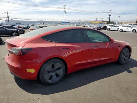 2022 Tesla Model 3, VIN 5YJ3E1EB1NF273763. Фото 3 з 6 з аукціону Copart. Каталог авто зі США OpenDataCar.