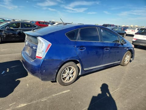 2011 Toyota Prius, VIN JTDKN3DU7B0311341. Фото 3 з 6 з аукціону Copart. Каталог авто зі США OpenDataCar.